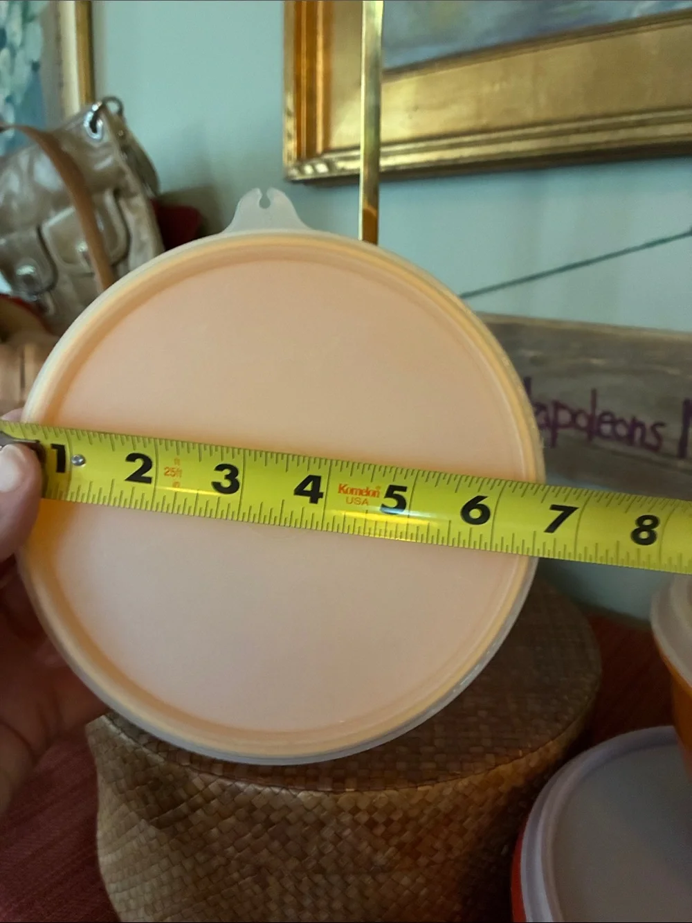 Tupperware vintage harvest